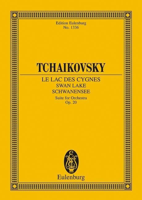 Tchaikovsky: Swan Lake Opus 20 CW 13 (Study Score) published by Eulenburg